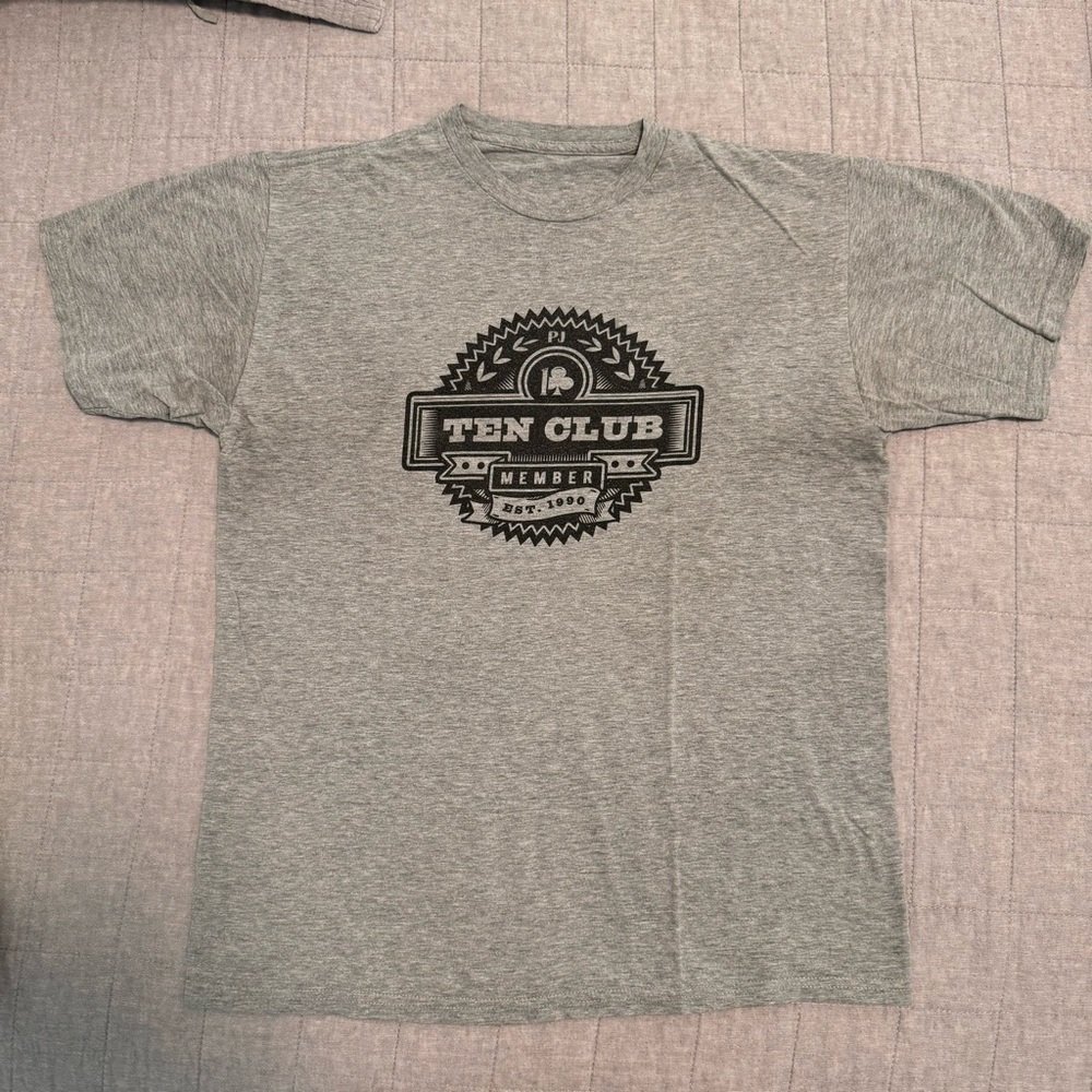 USED. Official Pearl Jam merch. Ten Club t-shirt.